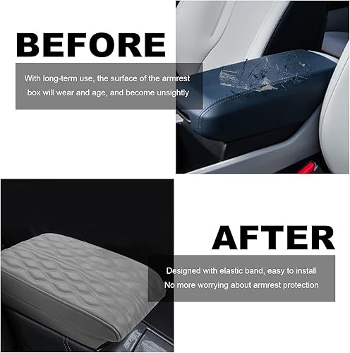 Vista 78 de YEE PIN Civic - Funda para reposabrazos Civic de 10ª generación, tapas para reposabrazos Civic Thenice para 10ª generación Civic 2018-2021, cubierta