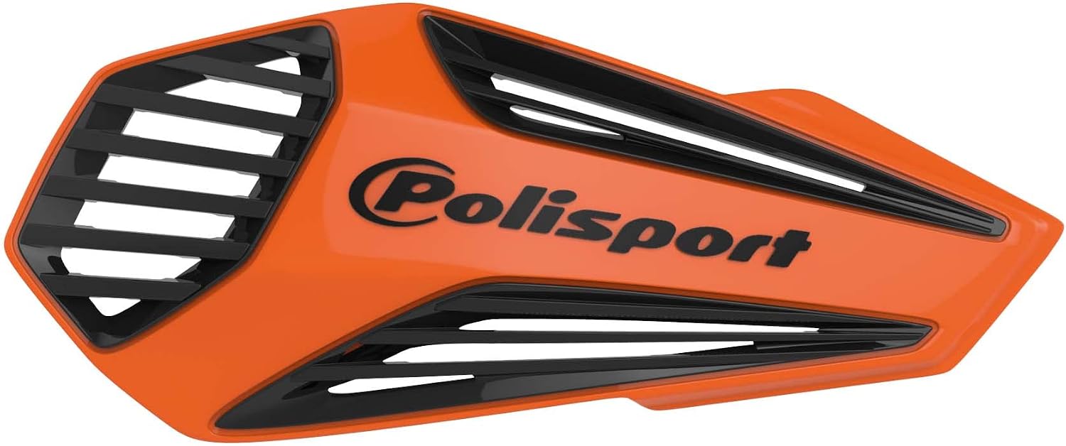 Polisport MX Air Handguard for Motocross Motorcycles–Universal Upper Mounting – Maximum Air Flow, Durable, Flexible, Easy to Install, Supermoto, Motard, Dirt Bikes & Off-Road Protection- Blue/Black