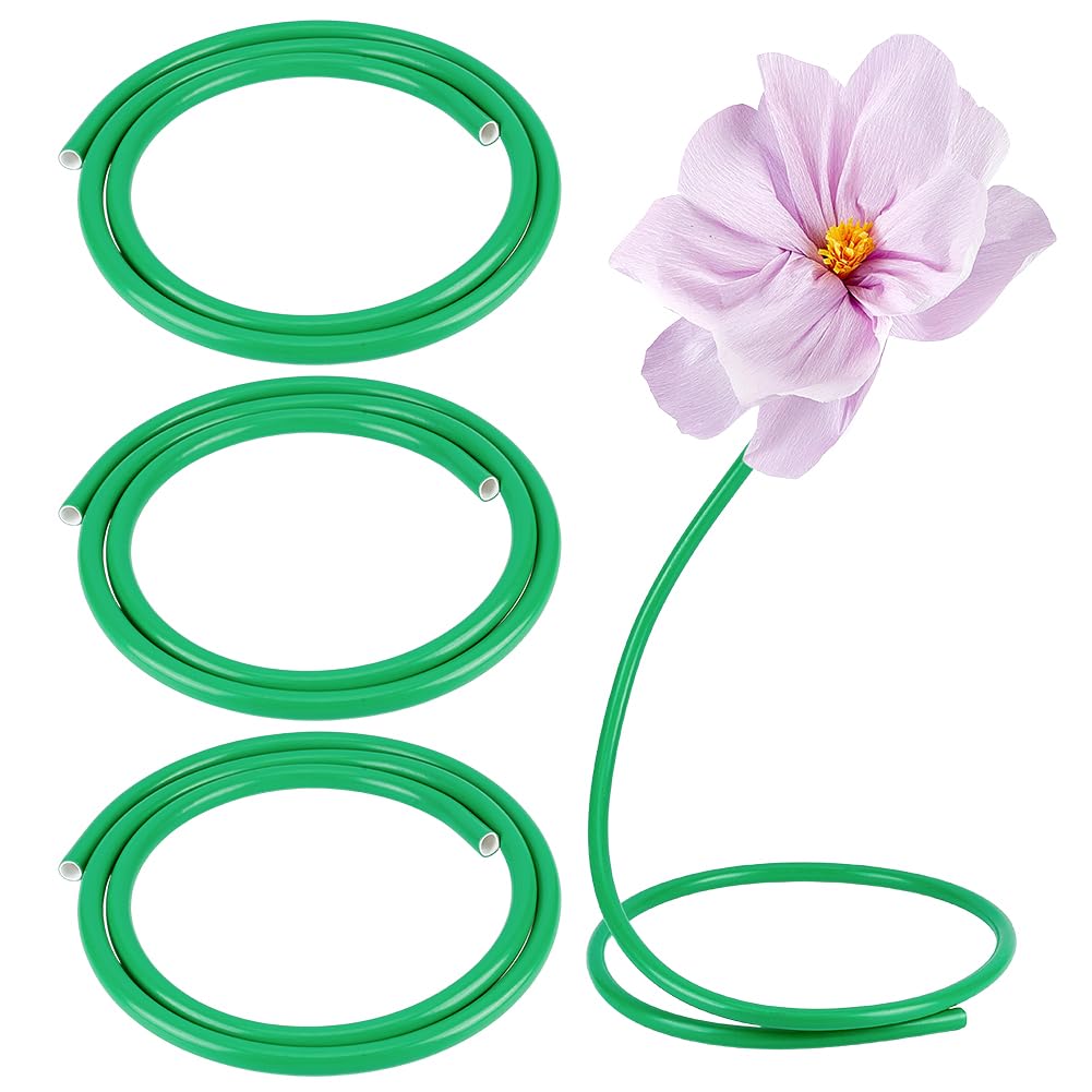 PH PandaHall 3 rotoli di tubi flessibili in PVC da 2,2 m