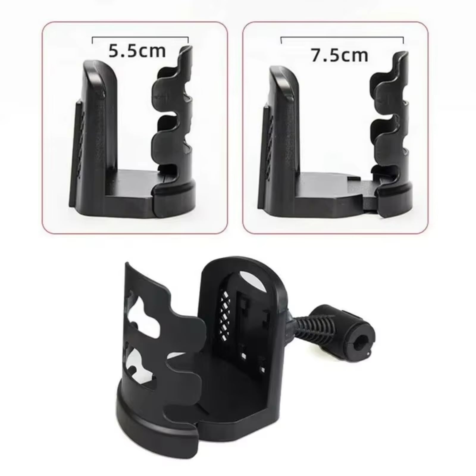 Soporte para Bebidas De Coche Portavasos Auto Ajustable Montaje Universal
