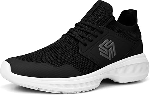 Vista 3 de Zapatos para Caminar Sin Cordones para Hombre Zapatos para Correr Antideslizantes Zapatos de Entrenamiento Transpirables Zapatillas Ligeras