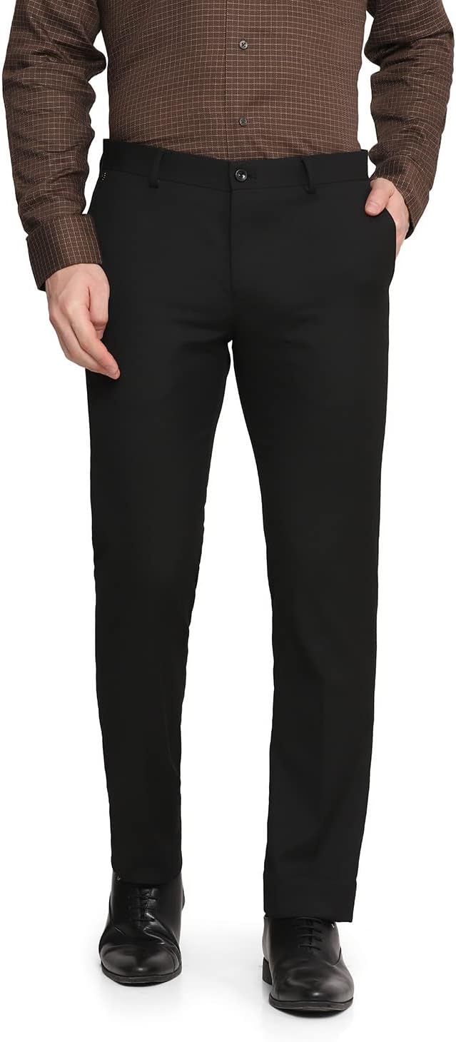 blackberrys Men's Formal B-95 Slim Fit Stretchable Trousers-NL-ST-Drew