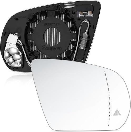 Miniatura 1 de Espejo lateral de pasajero de repuesto para Mercedes Benz Clase C W205 2015-2021 Clase E W213 2016-2021 Clase S W222 2014-2021 GLC W253 2016-2021 -