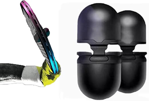 Tennis Spin Optimizer - Audible Feedback Tool for Advanced Topspin | 35g Racket Attachment Stroke Excellence