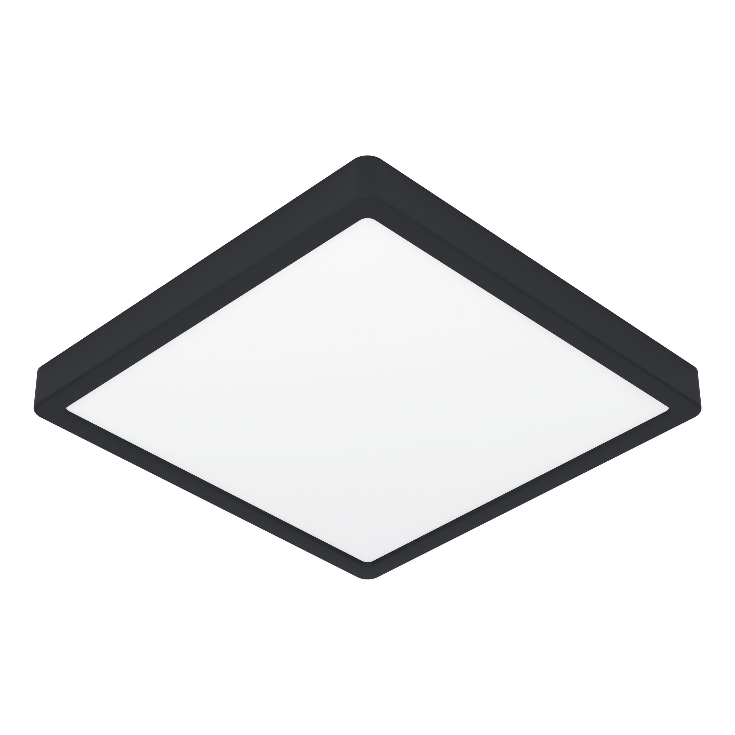 Eglo Black Connect.z Smart-Home Led Bathroom Ceiling Light Fueva 6-Z, 39 X 39 Cm
