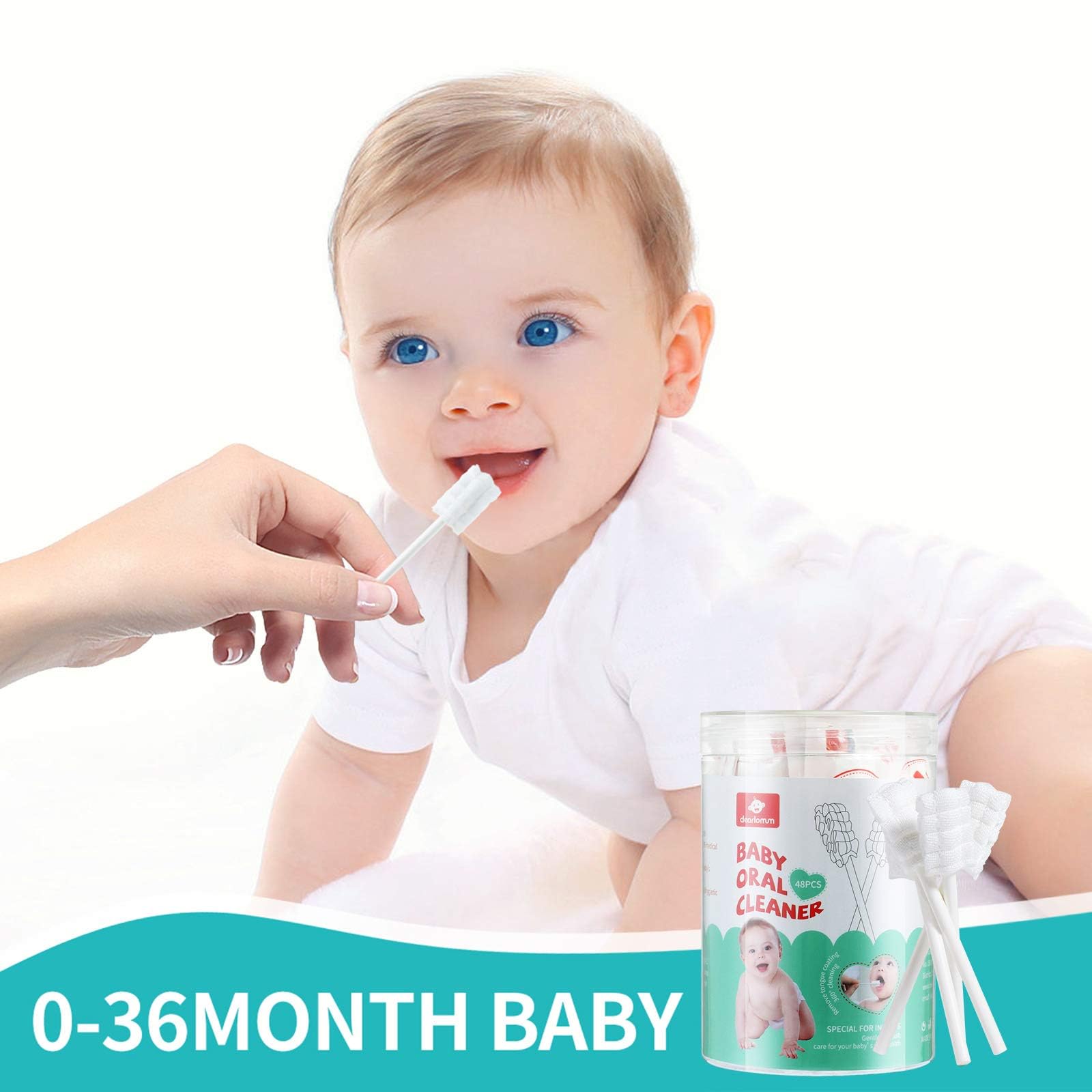 Baby Tongue Cleaner - Gentle Oral Care -8 Baby Tongue Cleaner - Gentle Oral Care -8