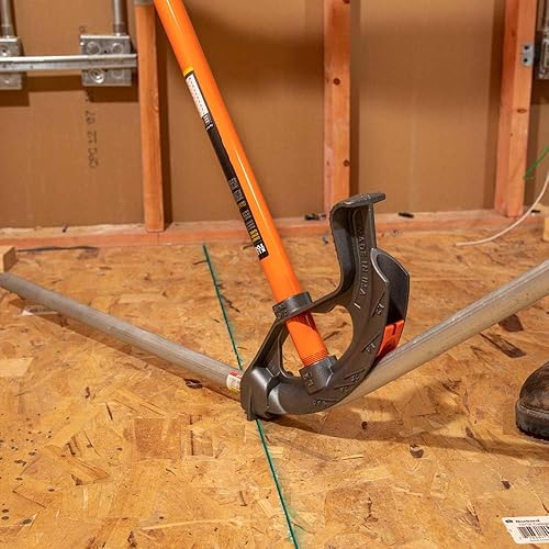 Miniatura 5 de Klein Tools 51605 Dobladora de conducto de hierro de montaje completo, EMT de 1 pulgada y pedal de pie ancho rígido de 3/4 pulgadas, símbolos de