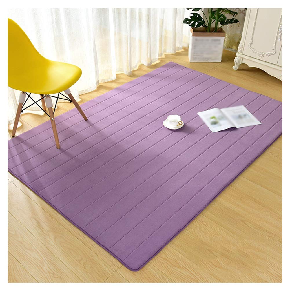 Tapis de salon moderne 120x170cm épaissir 15mm de sol respirant couleur C