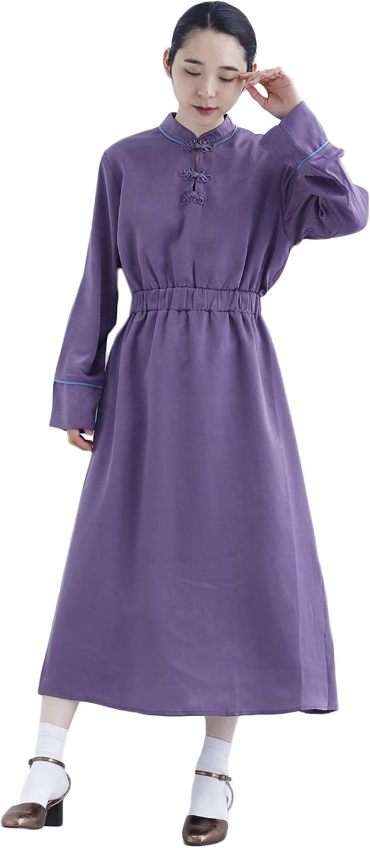 Amazon Co Jp メルロー Merlot Plus チャイナボタンワンピース パープル 服 ファッション小物 Amazon Co Jp メルロー Merlot Plus チャイナボタンワンピース パープル 服 ファッション小物