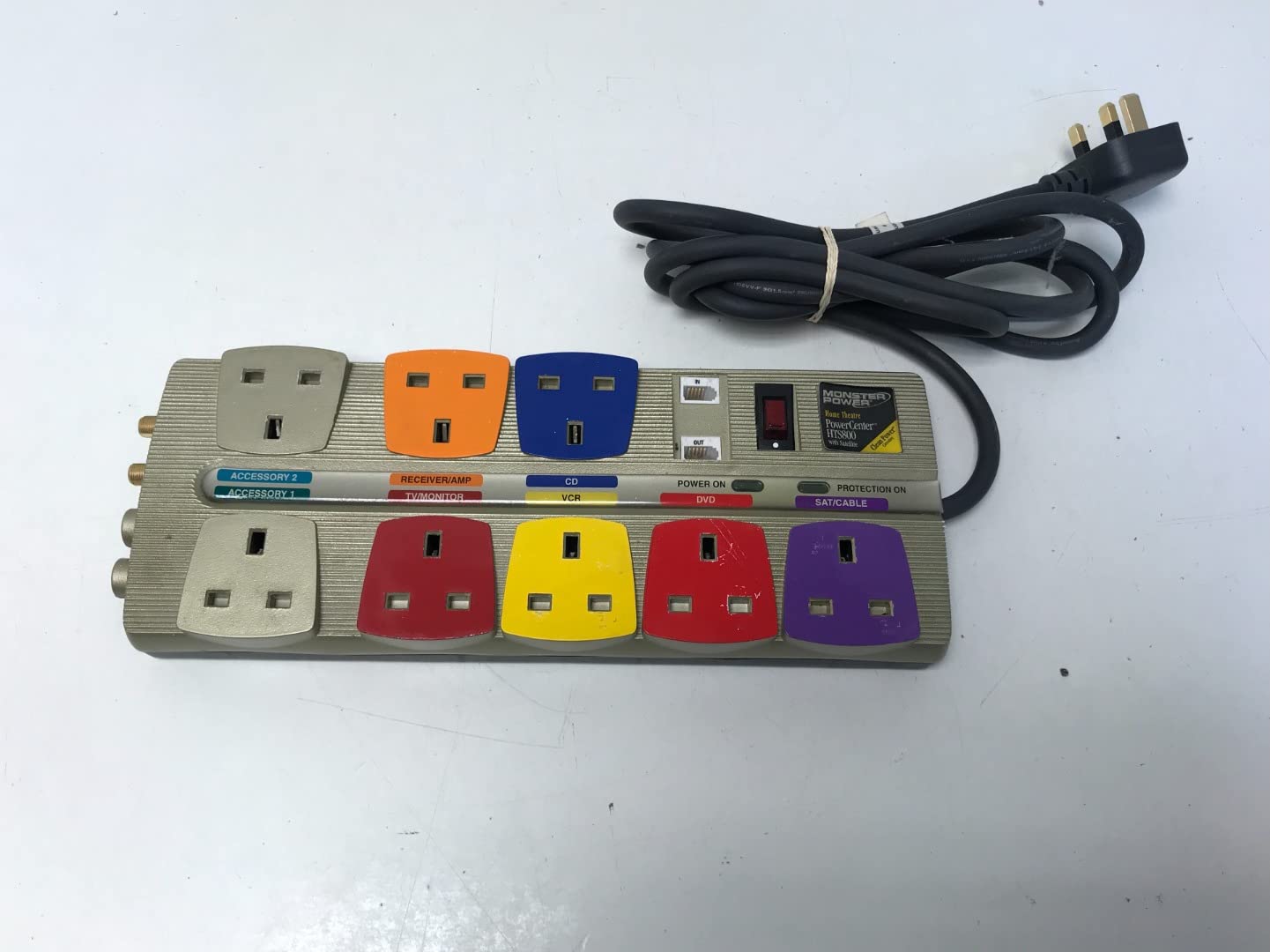 Monster CableAc Power Centre, Multi color - MP HTS 800 UK