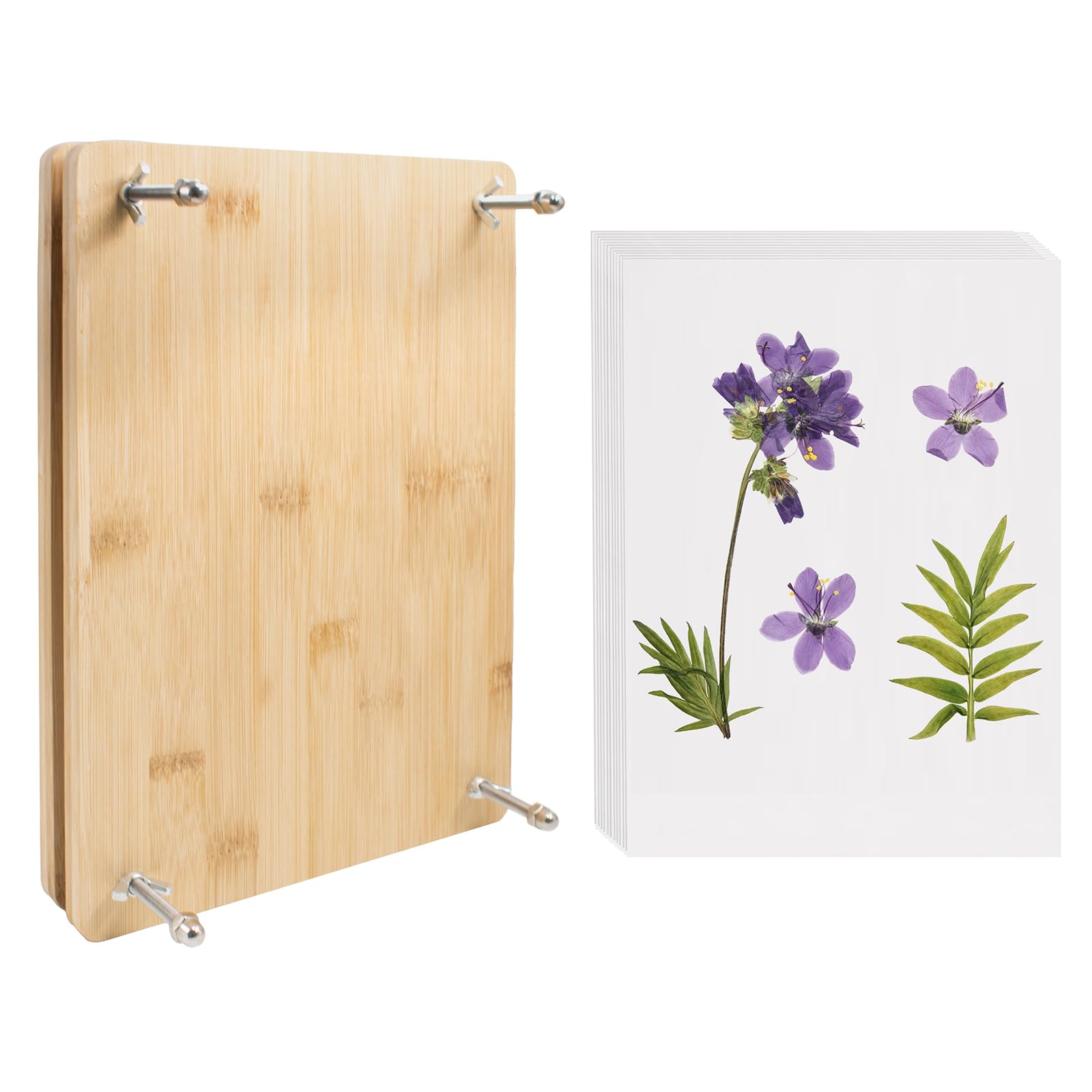 Kits de Presse à Fleurs,Kit de Préservation de Fleur Arts et Artisanat pour Adultes et Enfants pour Fleurs DIY Art Fabrication de Fleur Séchées Préservation 20x30cm