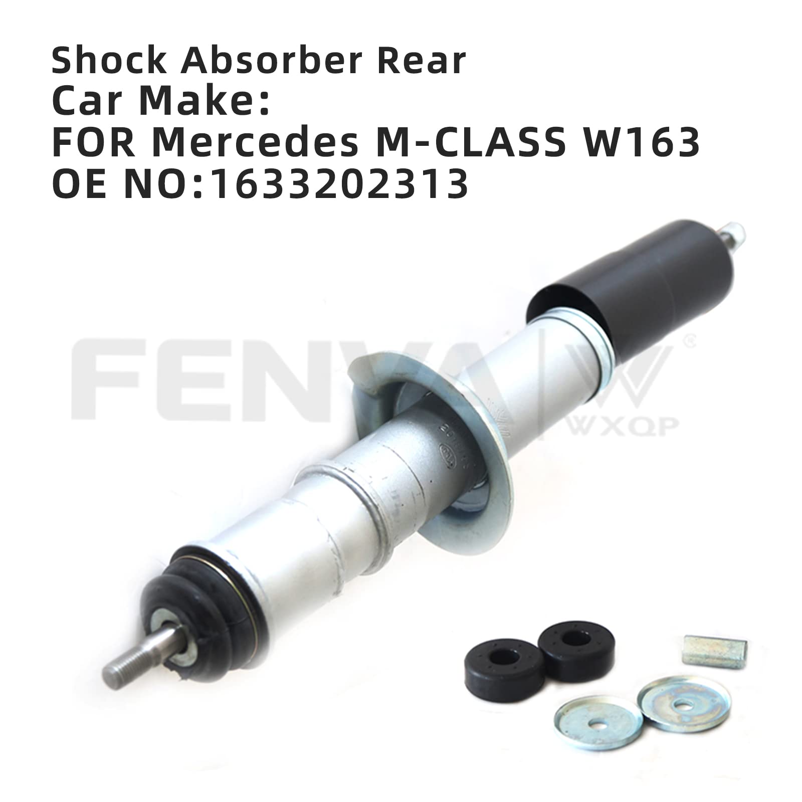 Amazon.com: WXQP Silver Car Shock Absorber Rear for Mercedes Benz 