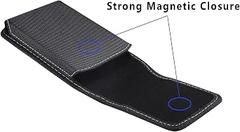 BoxWave Case Compatible With Huawei Mate XT Ultimate - ToughCarry Holster Case, Heavy Duty Protective Belt Buckle Holster Rugged - Jet Black