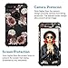 Digital Hutty 3 in 1 Shockproof Heavy Duty Full-Body Protective Cover for Apple iPhone 7 Plus/iPhone 8 Plus, Marble Floweer