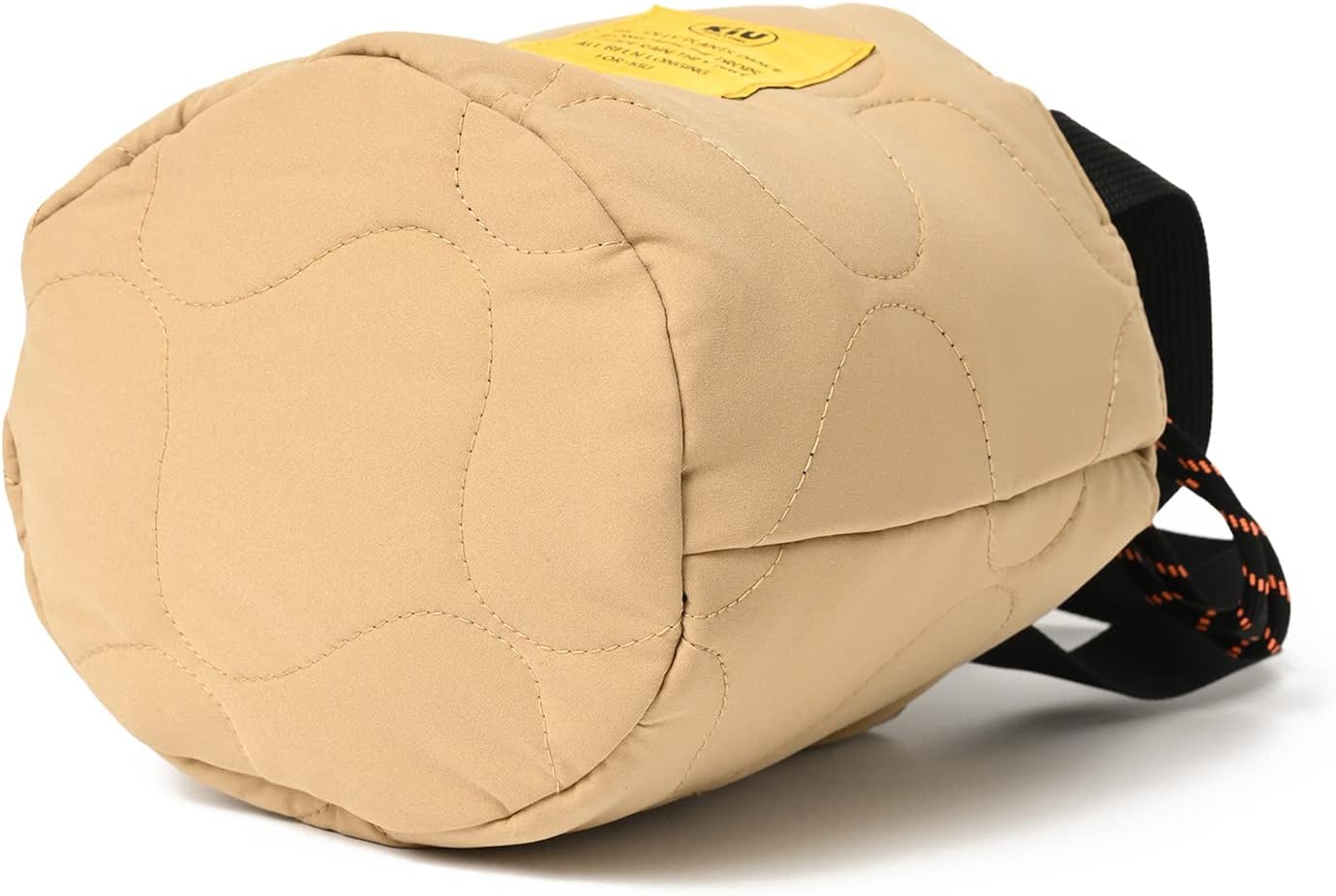 KiU キウ 巾着バッグ パデッドバッグ 2way おしゃれ メンズ レディース ショルダーバッグ ハンドバッグ K291-900 ブラック 黒