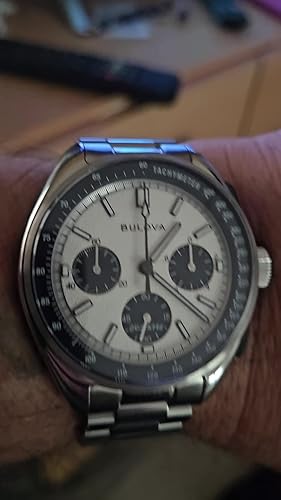 Orologio Bulova Lunar Pilot Nero Pelle 45mm 96B251 :: Sorelle Ronco