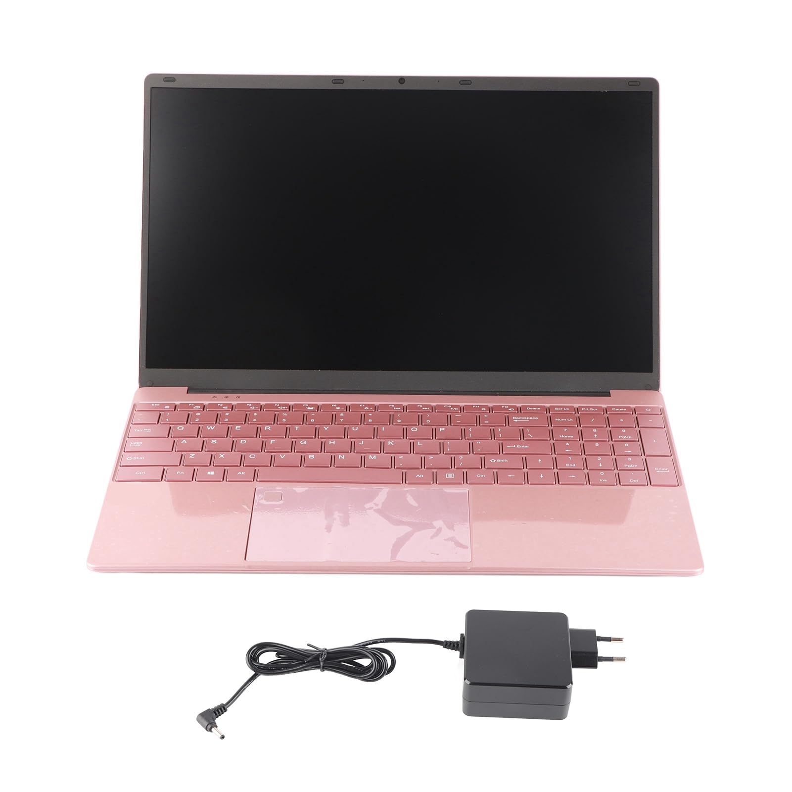 DAUZ Computer Portatile, 4 Core 4 Thread 16 GB RAM 128 G SSD 15,6 Pollici Computer Portatile 1920x1080 Display IPS 2,4 G 5 G WiFi con Tastiera Retroilluminata per Studio per 11
