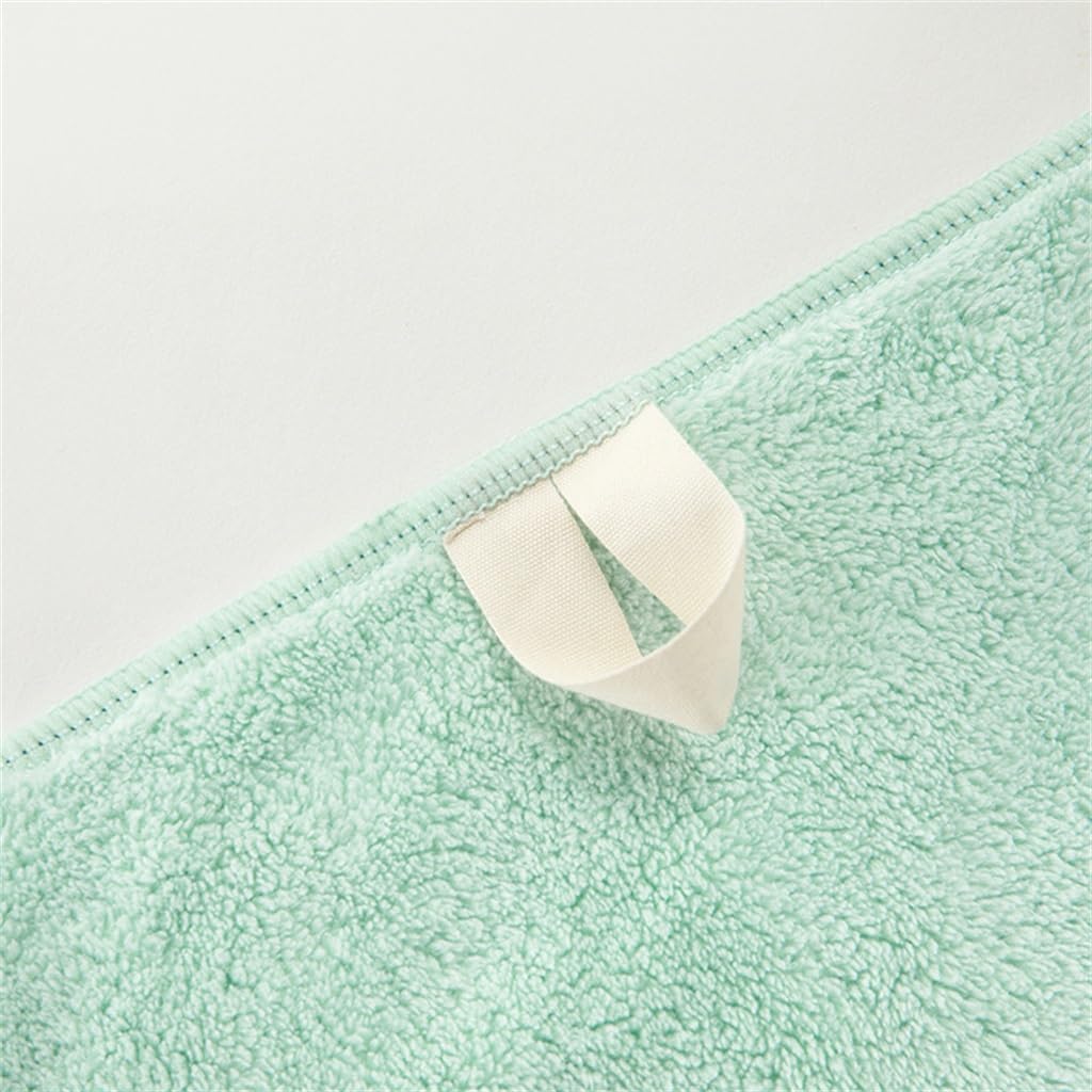 Coral Velvet Towel Thickened Soft Absorbent Face Towel Soft Comfort Set Combination of Absorbent Bath Towel(35 * 72cm)