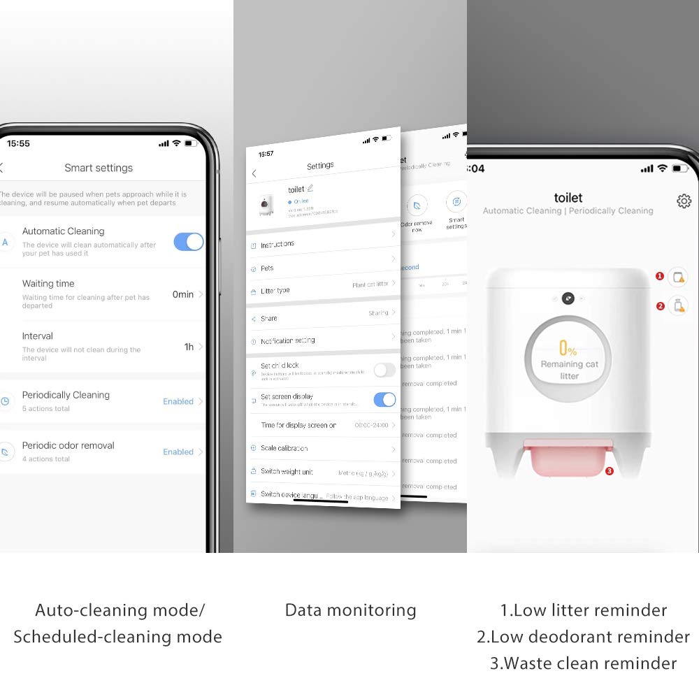 PETKIT Pura X SelfCleaning Cat Litter Box, No Scooping Automatic Cat