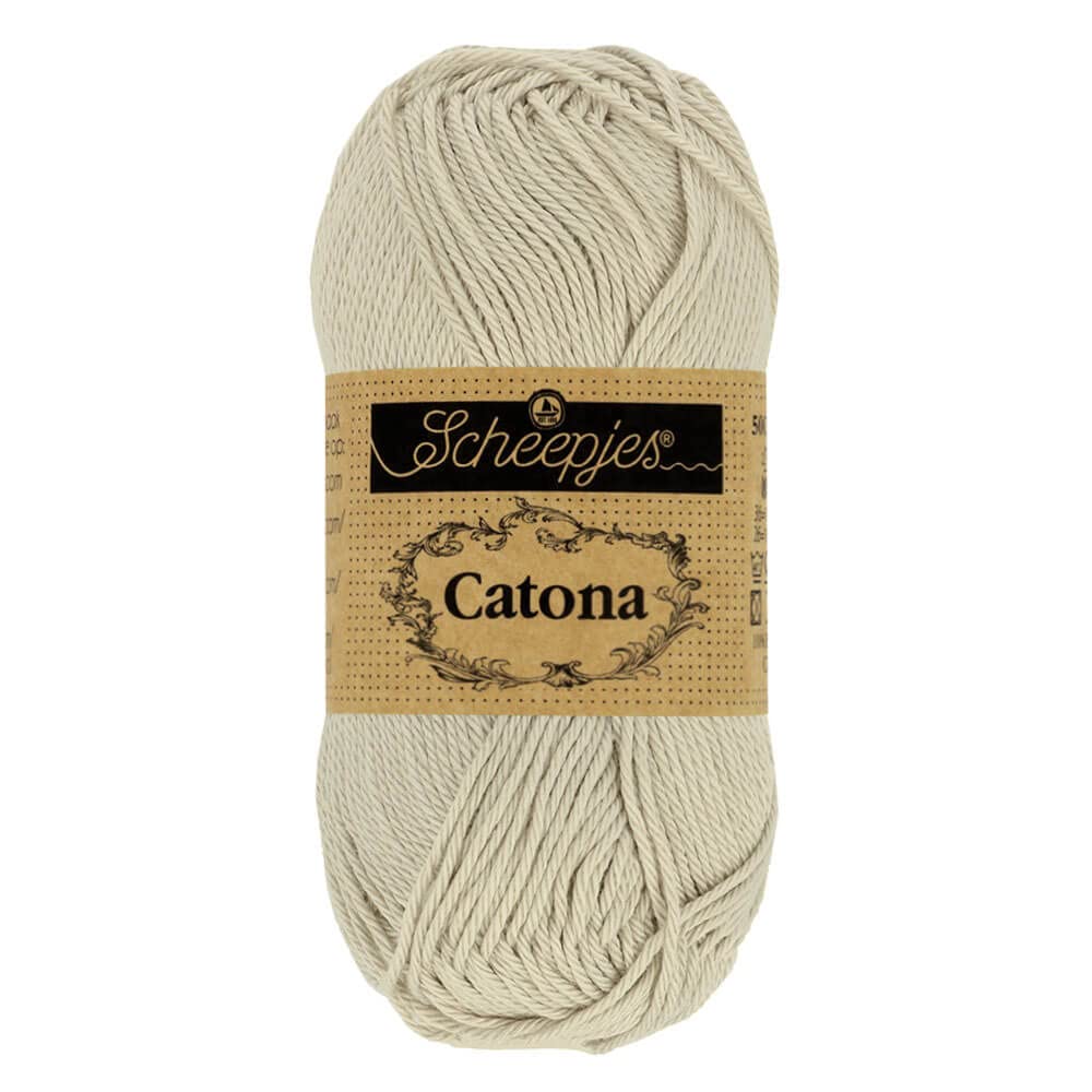 Scheepjes Catona Cotton Yarn 50 g (1.8 oz) Color 248 Champagne - 1 Ball