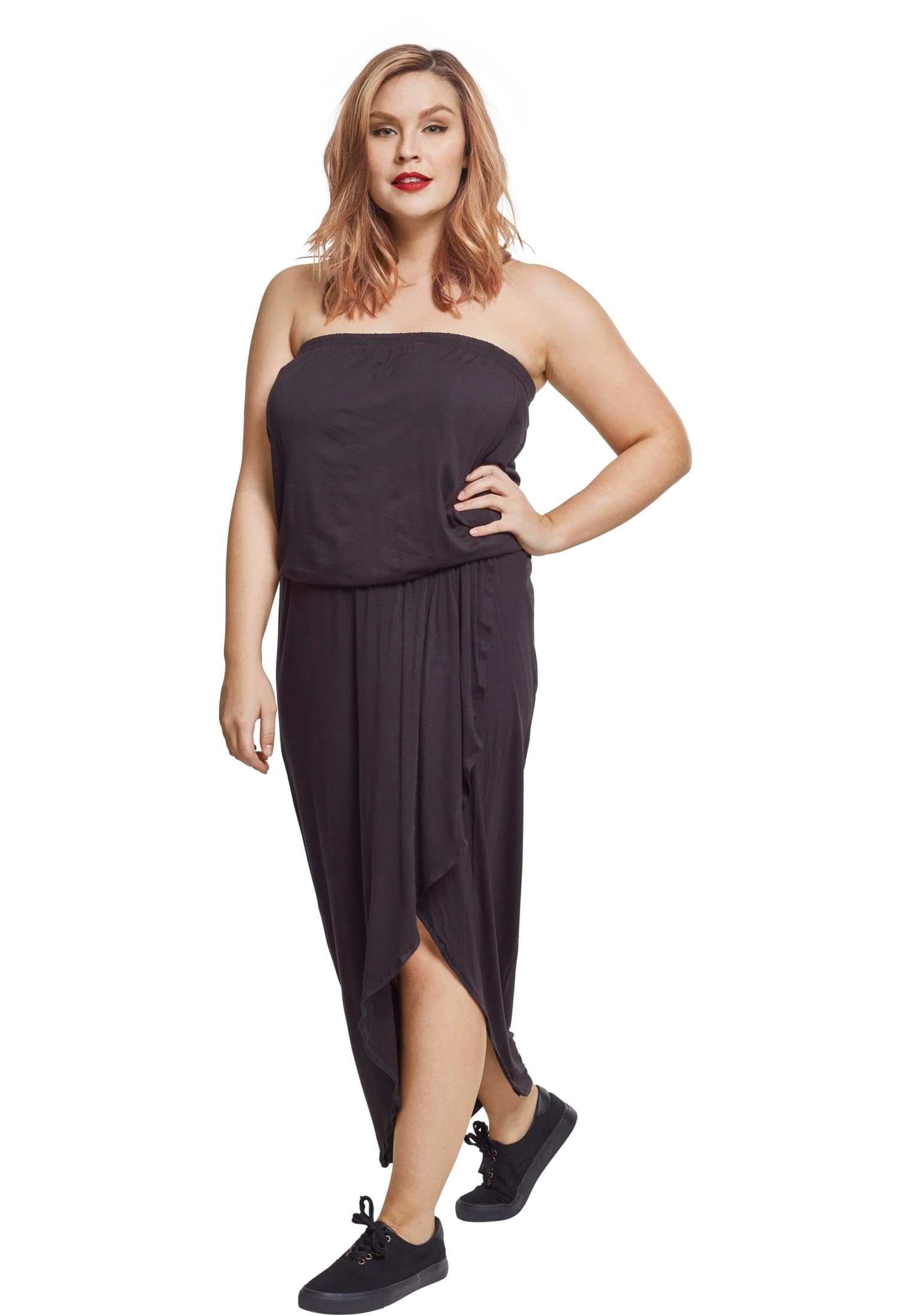 Urban Classics Damen Ladies Viscose Bandeau Dress