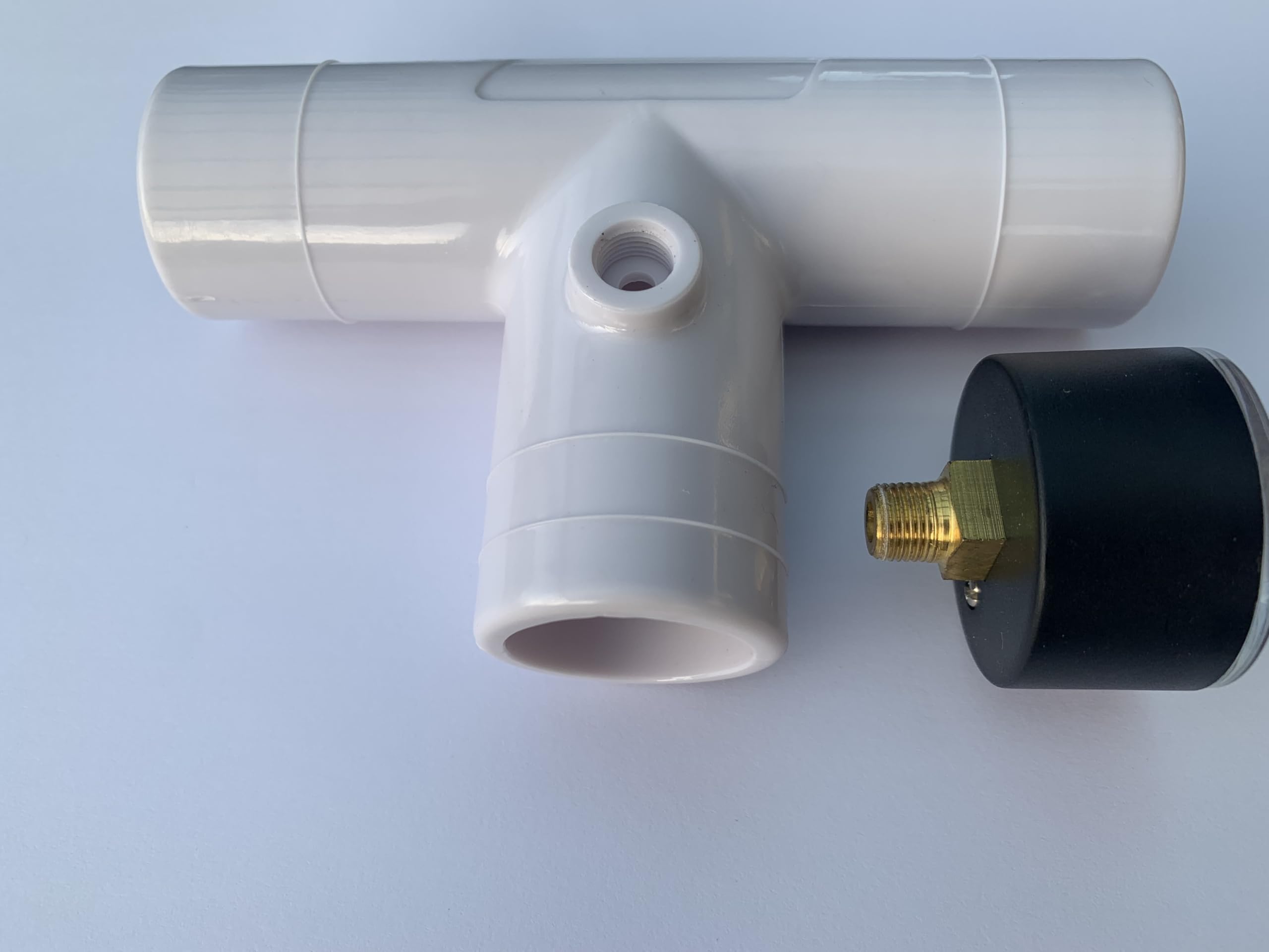 Raccordo per tubo flessibile Pangea Tech 2X 38 mm con fascette stringitubo 1 1/2 - adattatore per tubo piscina - doppio ugello per tubo 2 pezzi