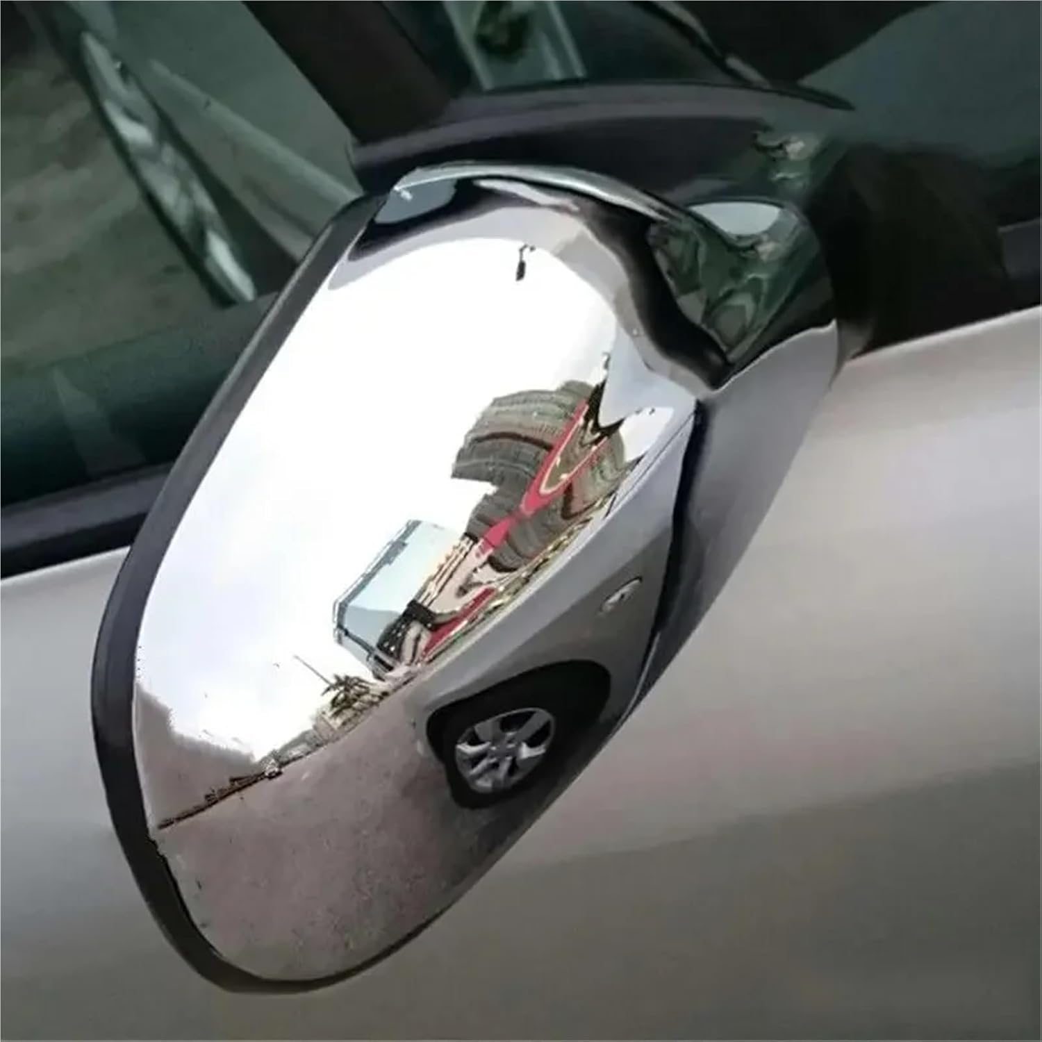 車用ミラーカバー Compatible With Peugeot For 307 For CC SW 407 2004 2005 2