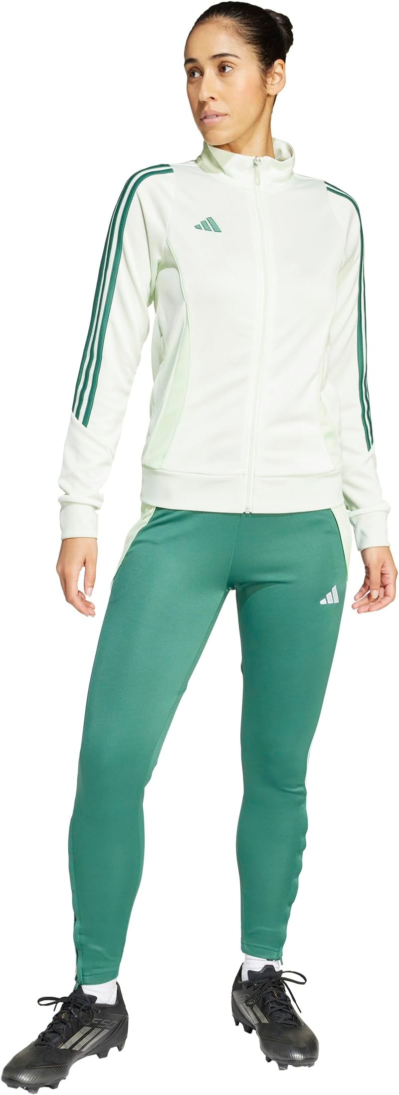 olive green adidas jacket women's