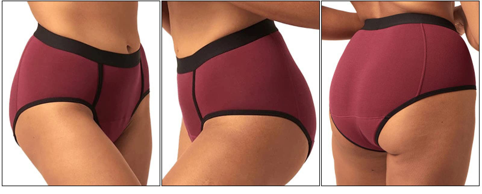 Bragas Mujer Pantalones fisiológicos de Cintura Alta para Mujer