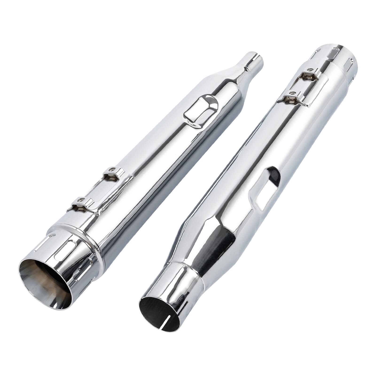 Slip On Dual Silenziatori Di Scarico Tubi Parti Del Motociclo Per Harley Touring Electra Glide Road King 2017-2020 2021 2022