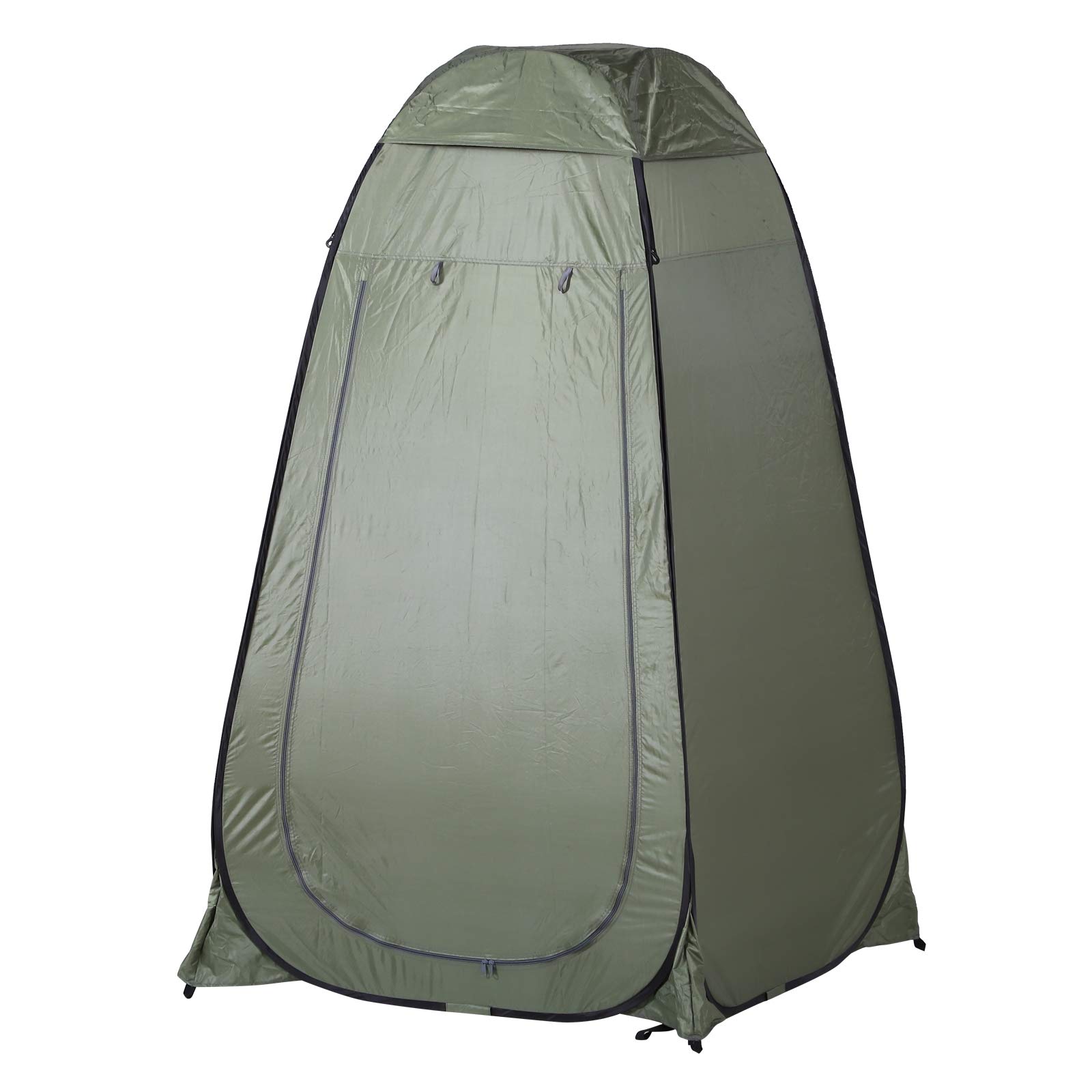 Outsunny Carpa Vestidor Plegable Tienda para Ducha Portátil con Funda para Playa y Montaña 120x120x190 cm
