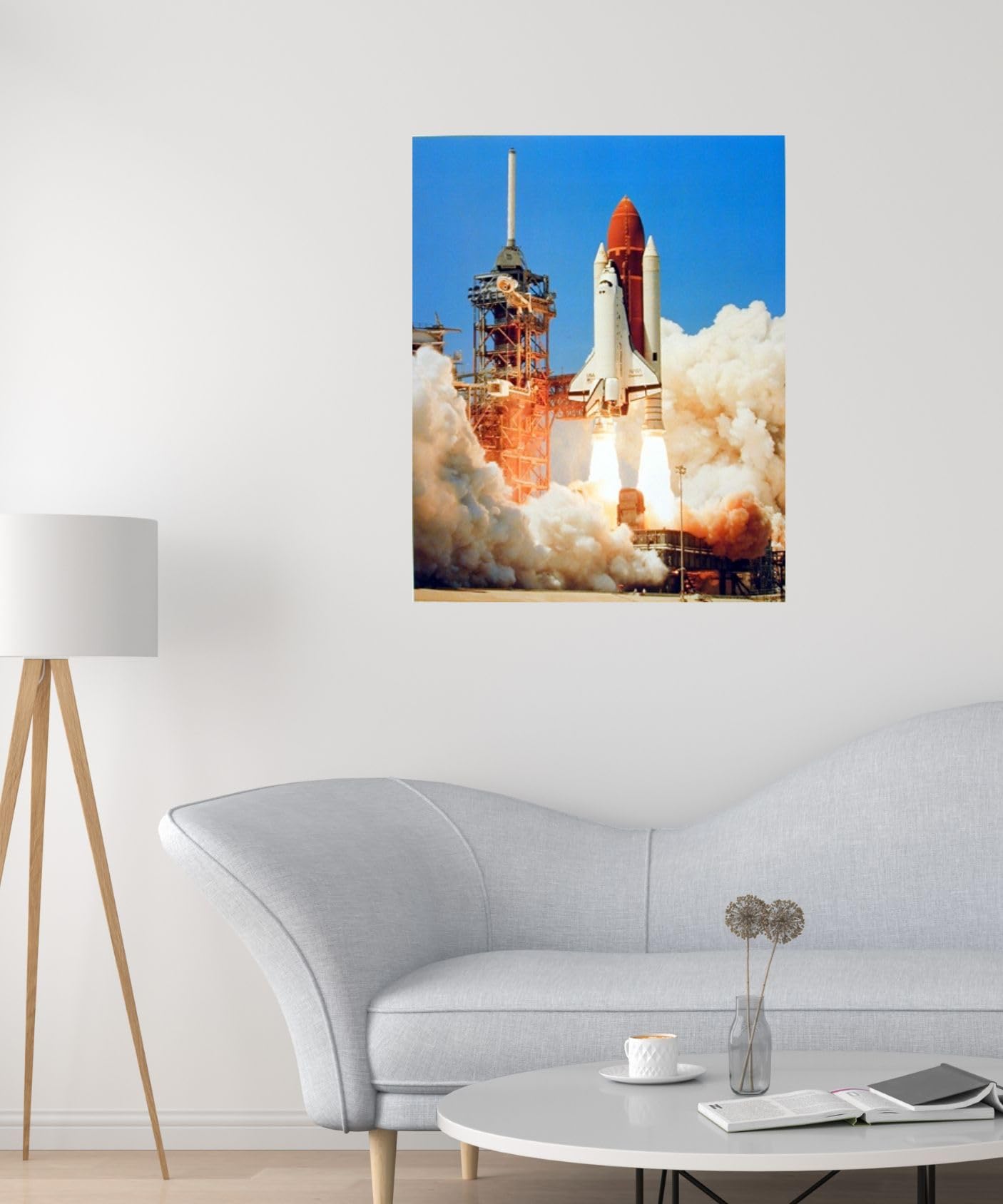 Amazon.com: Impact Posters Gallery NASA Space Shuttle Blastoff