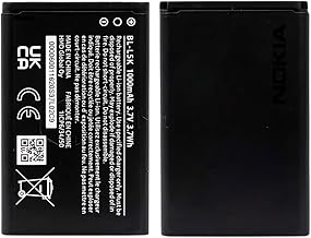 Replacement Battery BL-L5K 1000mAh 3.7V – Compatible with Nokia 1100, 1110, 1112, 1200, 1208, 1600, 1650, 2600, 3100, N70, E50 & More Classic Nokia Phones