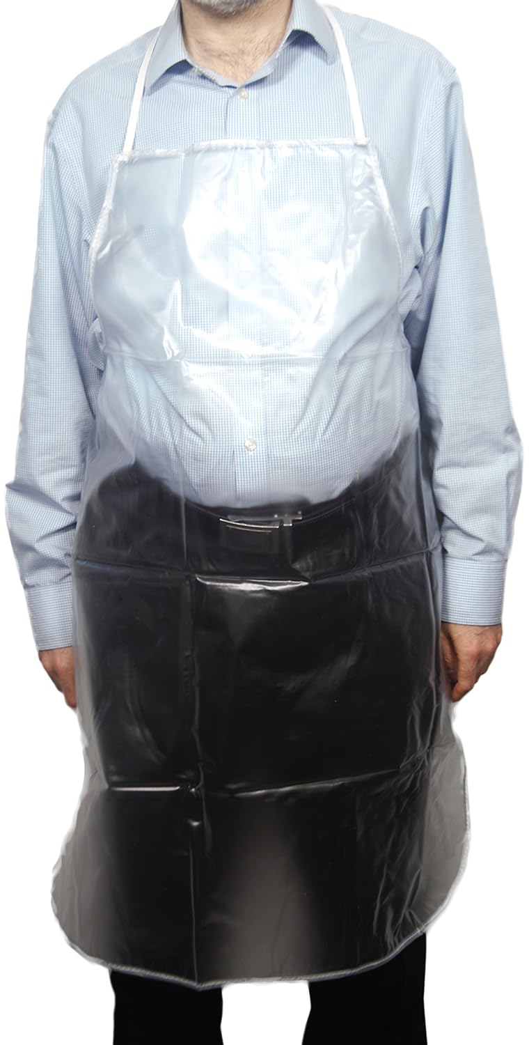 Clear Vinyl Dishwasher Apron/Bib 34