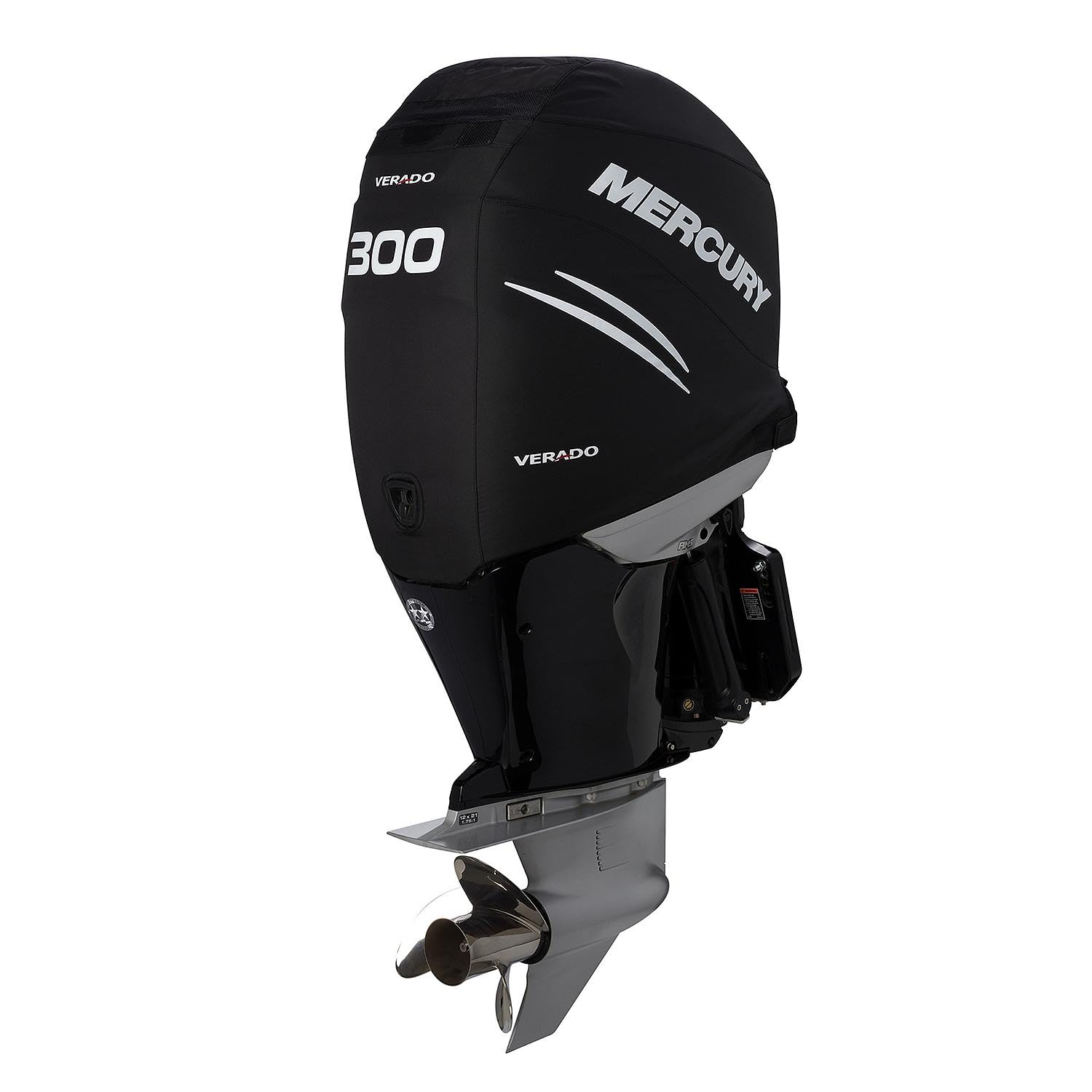 MERCURY Marine Outboard Vented Splash Covers for 40-600hp, Black or White