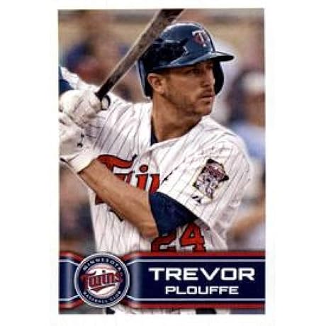 2014 Topps Trevor Plouffe Minnesota Twins Sticker Card #83
