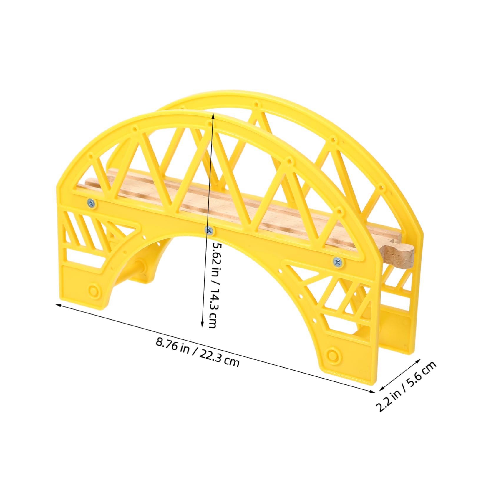 ORFOFE Train Track Bridge Bridge Build Train Track Adapter Railroad Scenery Railway Scenery Plastic