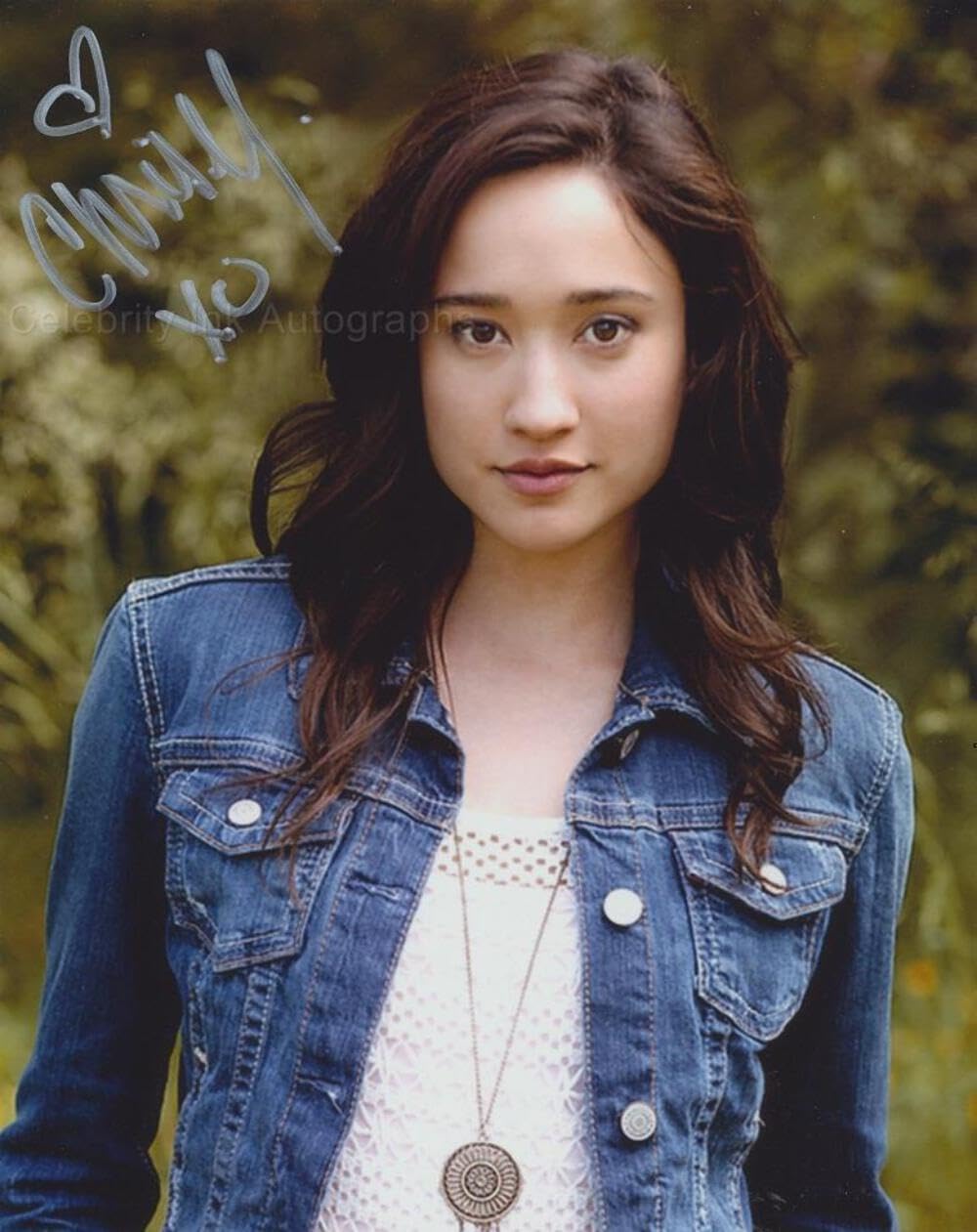 CHRISTINA MASTERSON as Emma Goodall the Pink Megaforce Ranger - Power Rangers Megaforce 8"x10" Genuine Autograph