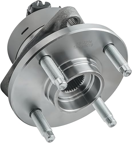 Miniatura 389 de Detroit Axle - Kit de cubos de rodamiento de rueda delantera de 6 piezas para Dodge Dart 2013-2016, Chrysler 200 2015-2017, 2 cojinetes de rueda