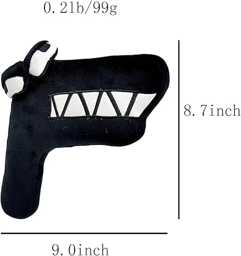 Vista 6 de Peluche del alfabeto Lore con texto en inglés "Friend" Alphabet Lore - Divertida figura de peluche del alfabeto adecuada para regalar a los fanáticos