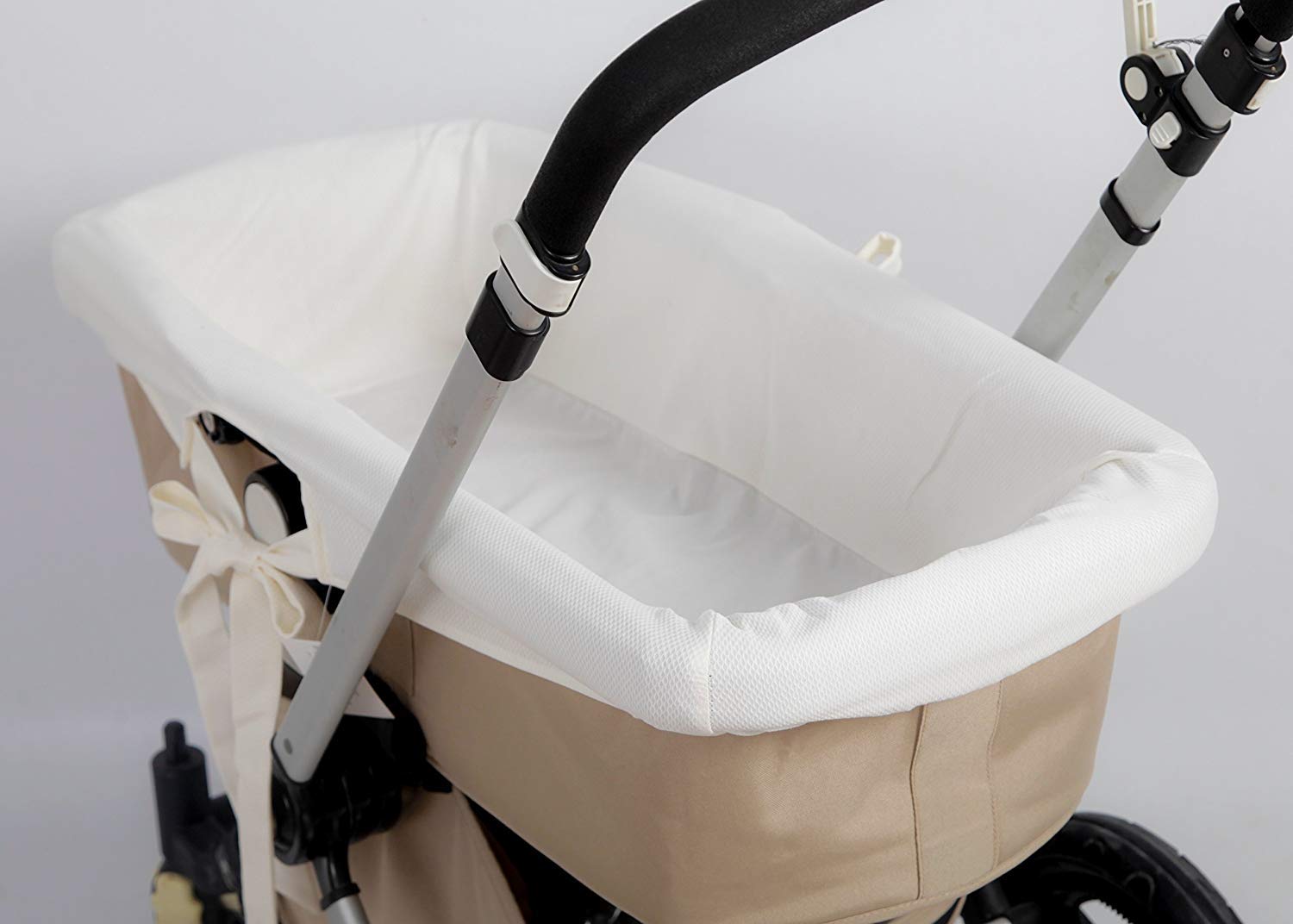 Baby Bath Cover, Hypoallergenic and Soft, Breathable, 100% Spanish, Made in Spain, Beige Pique-image-42
