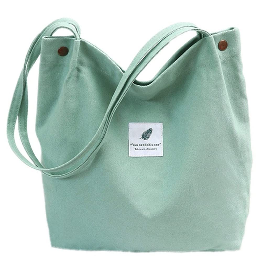 oukesin Borsa a tracolla in tela da donna borsa a tracolla grande capacità turismo scolastico casual