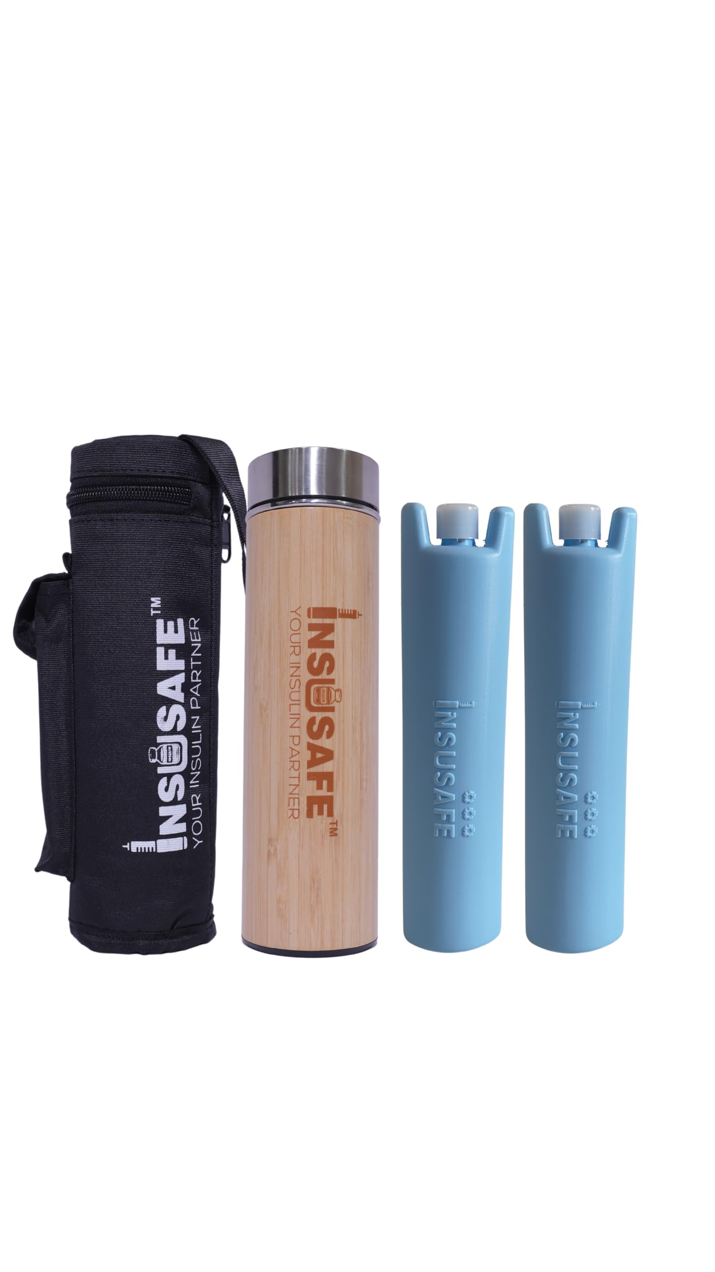 Insusafe® Insulin Cooling and travelling Upto 48 Hours Medication Insulin Cooling Case With 2 Biogel Ice-Pack Protection + Insusafe® Insulated Outer Bag. TSA Approved Health Care Case (BLUE) (B0DBQK2LFL) Amazon Price History, Amazon Price Tracker