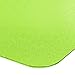 Chair Mat for Hard Floors | Polypropylene Chair Floor Protector | Colored Floor Mat for Office and Home | 100% BPA, Phthalate & Odor Free | 30"x48"- Lime Green