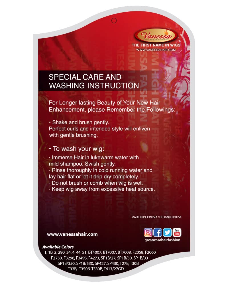 VANESSA Full Cap, Synthetic, Vanessa Fashion Wig, Wigs - MIKO (44)