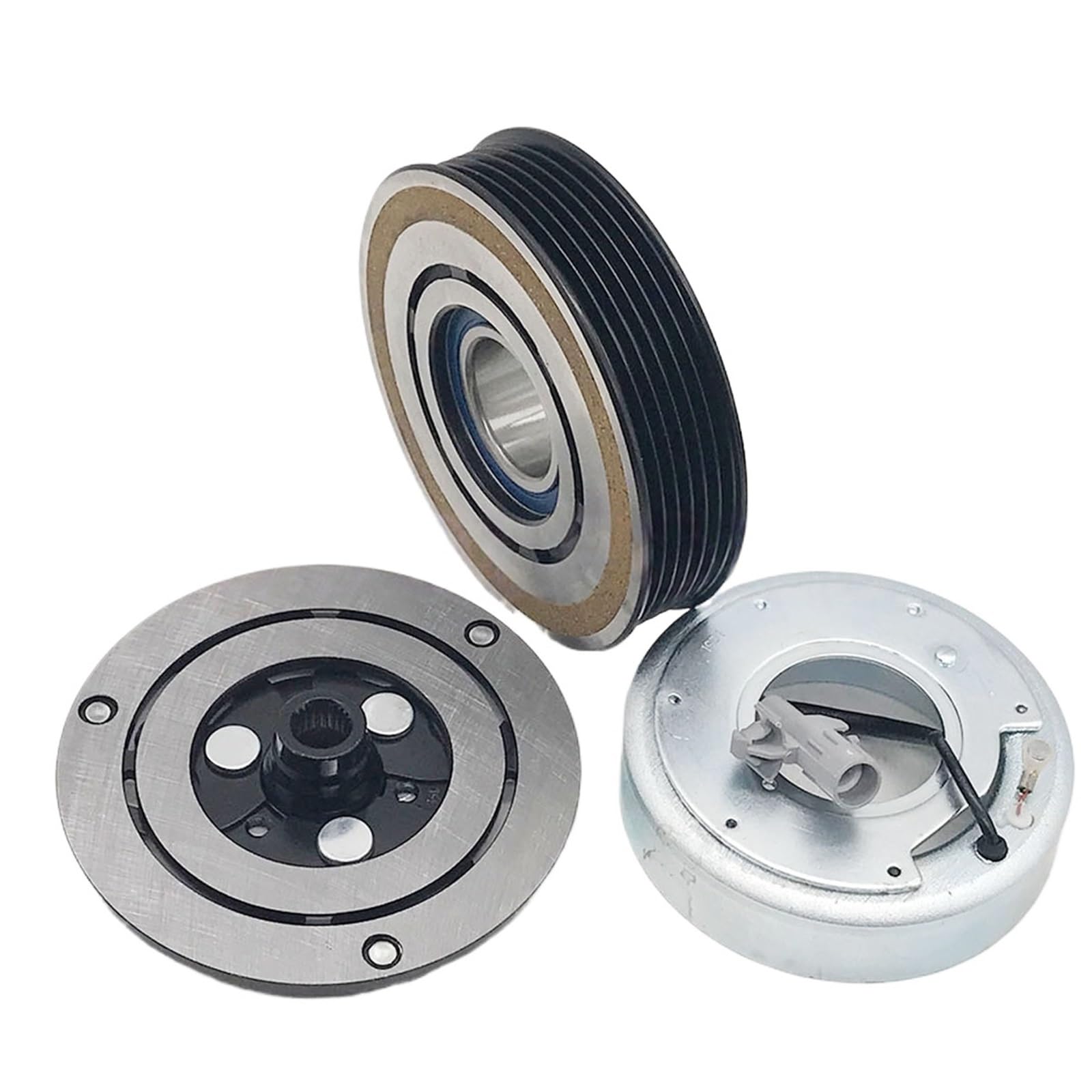 AC Compressor Clutch Kit Fit For Subaru XV Fit For Impreza Fit For Forester 2012 73111FJ000 73111FJ040 AC A/C Air Compressor Clutch Pulley DKV-10