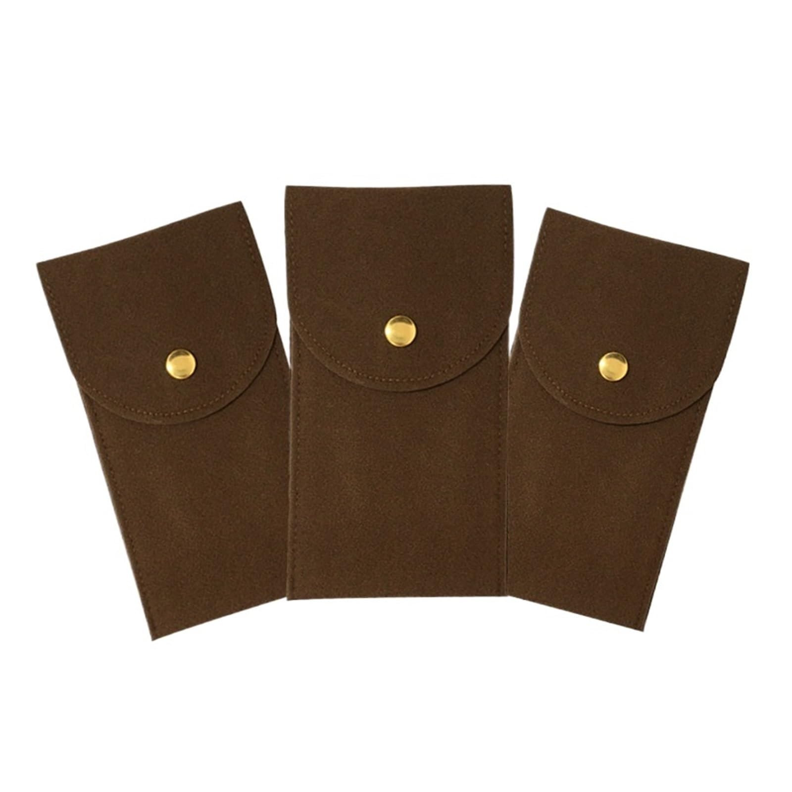Xi Yu 1/3pcs Multi-color Flannelette Watch Travel Pouch