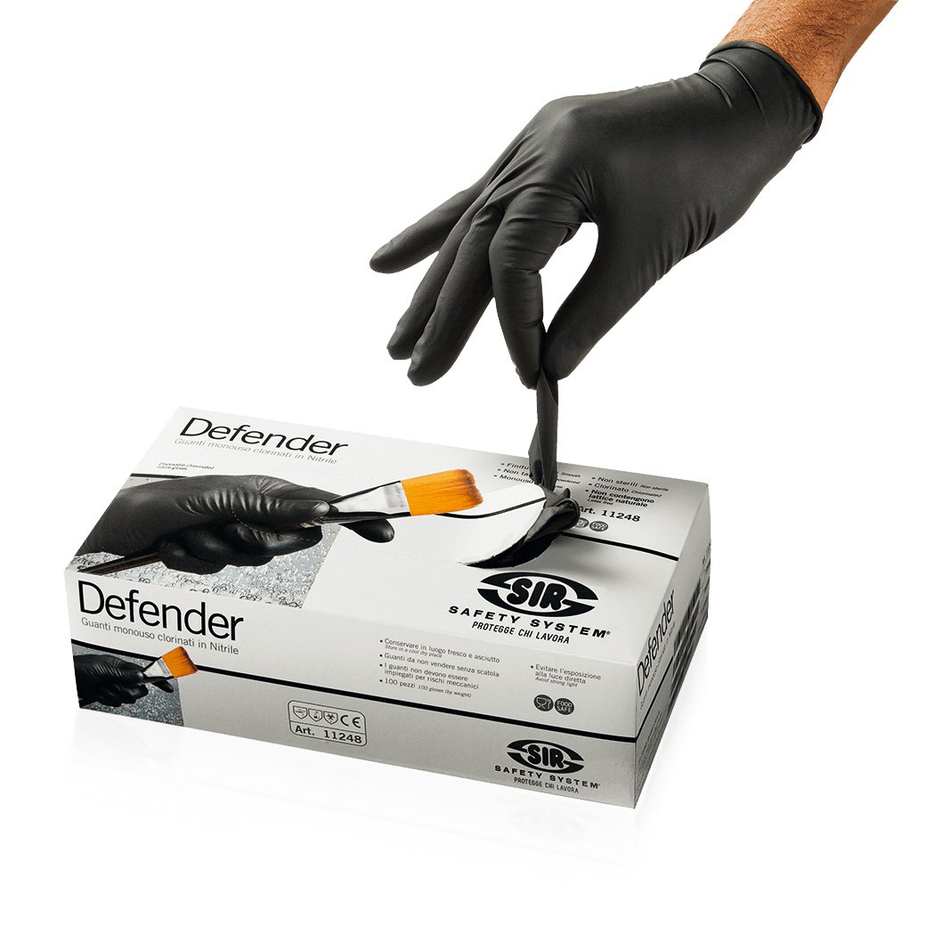 guanti monouso per la manipolazione degli alimenti