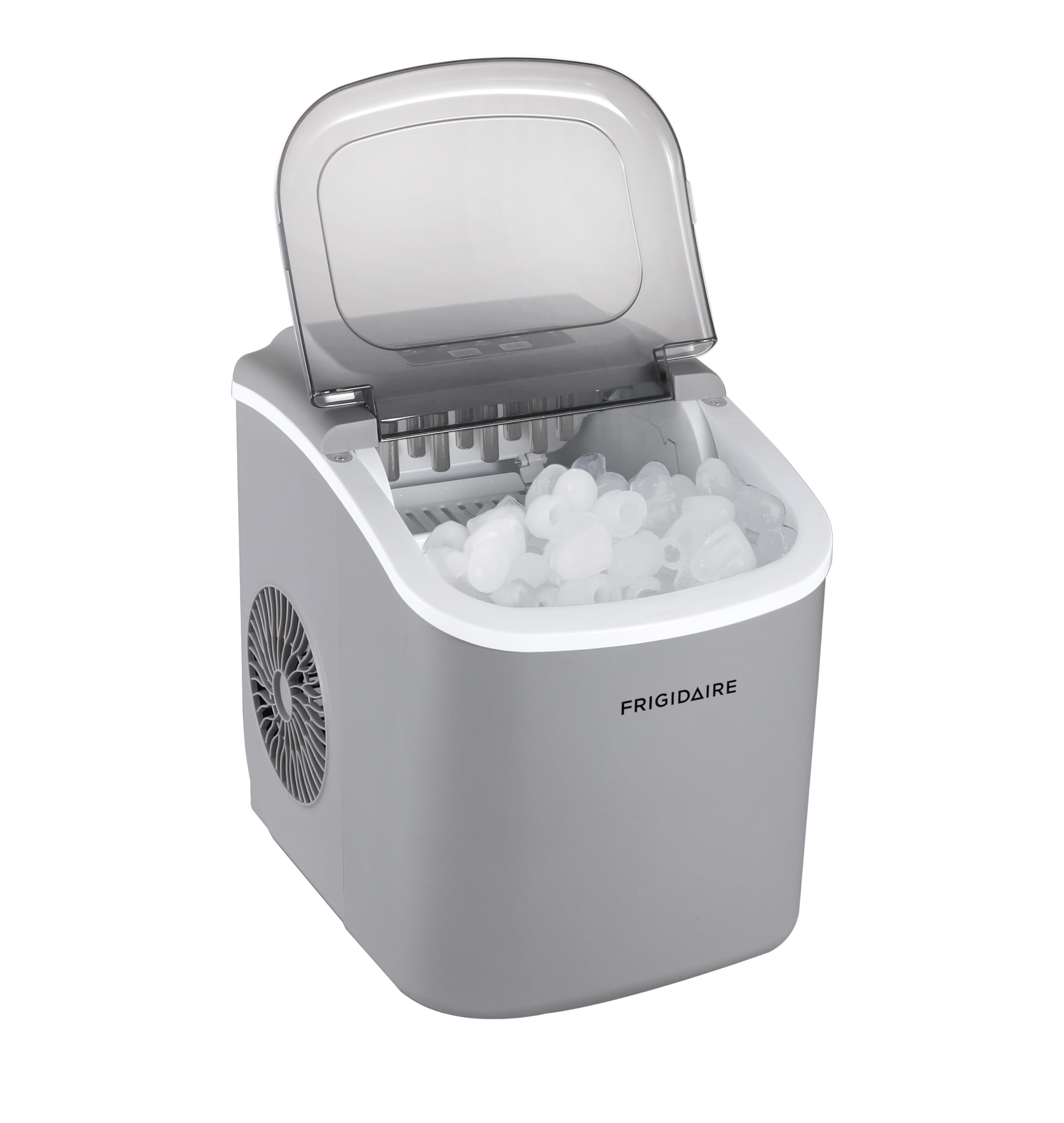 Frigidaire 26 Lbs Counter Top Ice Maker, Black on Fridge.com - View 3