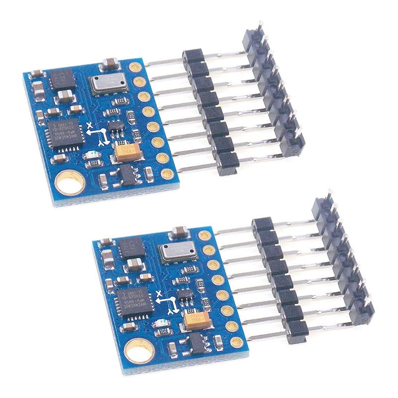 2Pcs GY-86 10DOF MS5611 HMC5883L 6050 Control Sensor Module Acceleration Magnetic Field Pressure Sensor Module